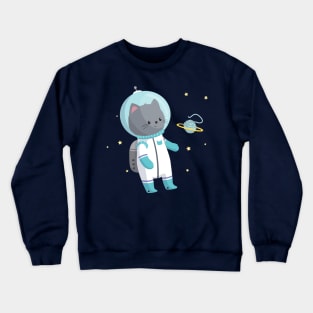 Space Cat Crewneck Sweatshirt